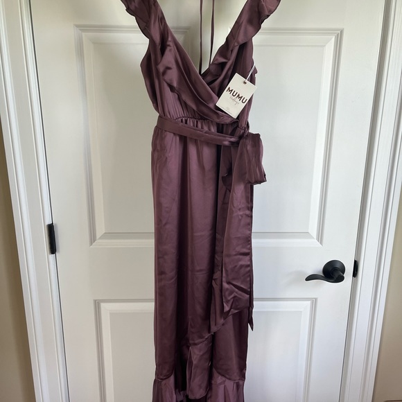 Samantha Ruffle Wrap Dress - Picture 2 of 5